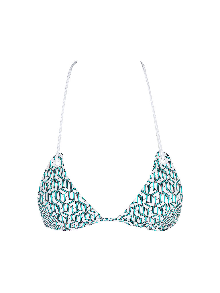 TOMMY HILFIGER Bikini Oberteil grün | S